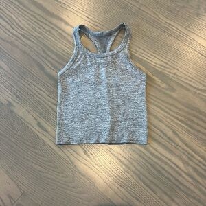 Lululemon Cropped Racerback Tank Top